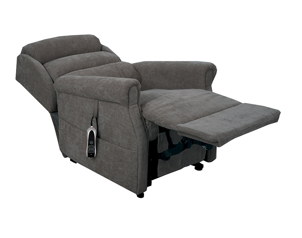 Onyx colour Dinsdale rise and recliner