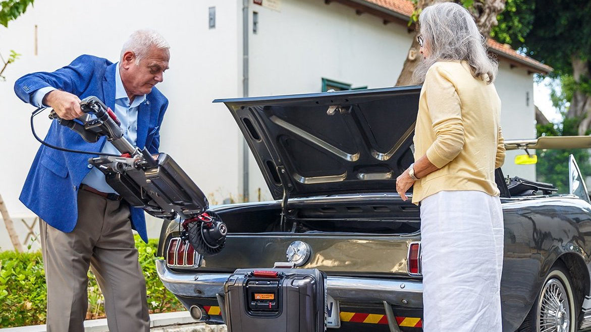 Portable Mobility Scooter at Folkestone Mobility Kent