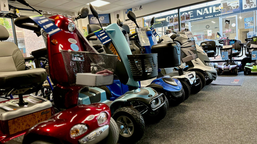 New and used mobility scooters in Folkestone Kent