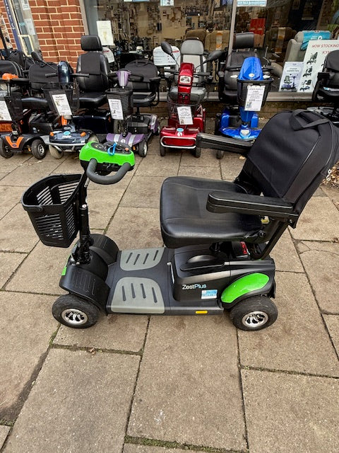 TGA Zest plus mobility scooter green