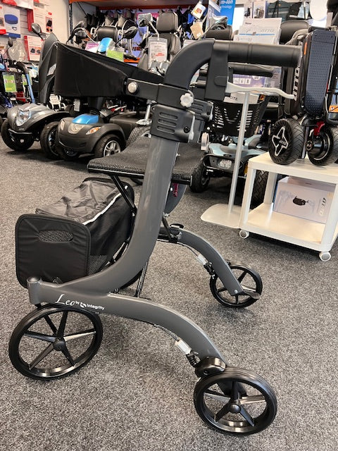 Leo rollator side view