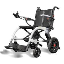 atom carbon max compact folding light weight powerchair