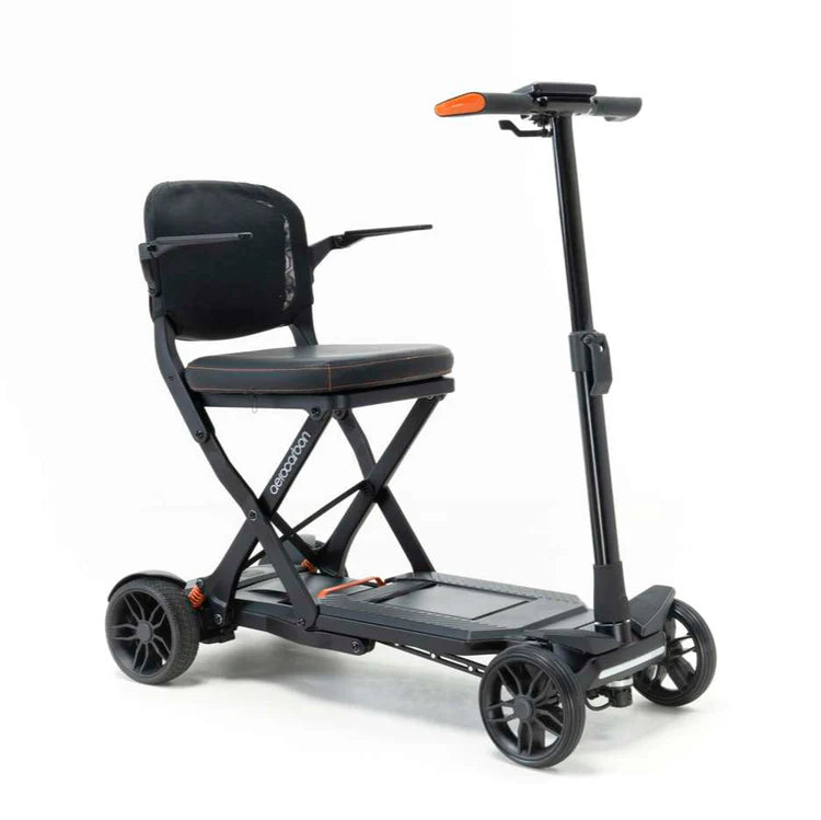 areocarbon folding scooter side view