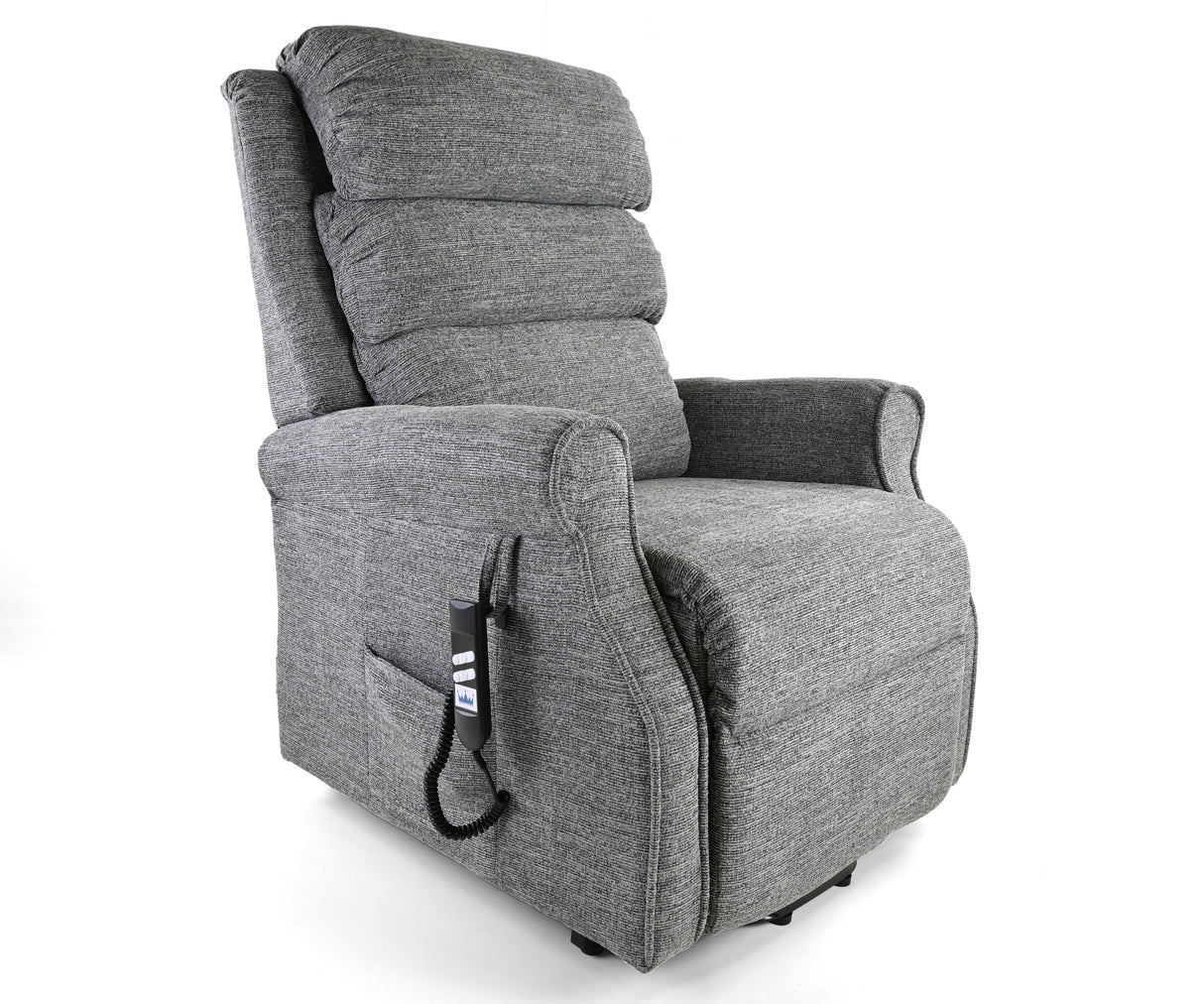 kingsley rise and recliner slate