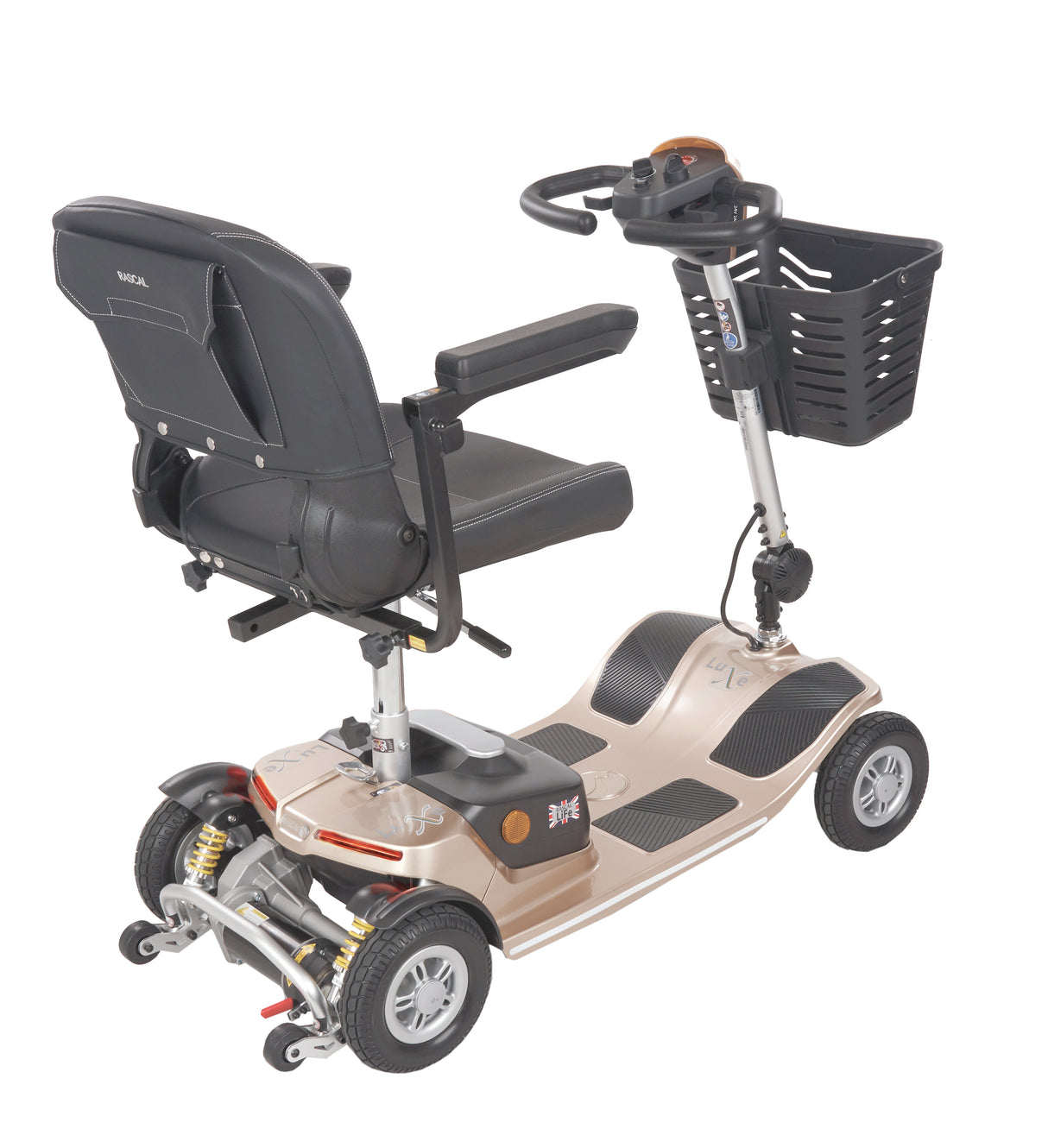luxe mobility scooter champagne