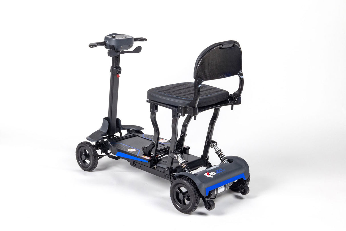 supacarbon lite folding mobility scooter  side view