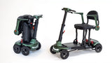 smarti plus mobility scooter folded