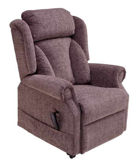 Jubilee rise and recline chair lateral back kilburn cocoa