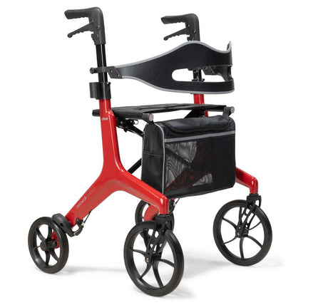 aerocarbon rollator red
