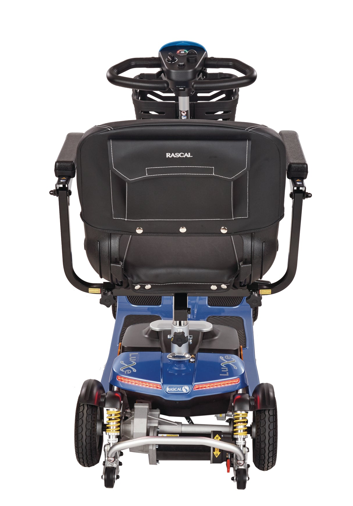 luxe mobility scooter rear view