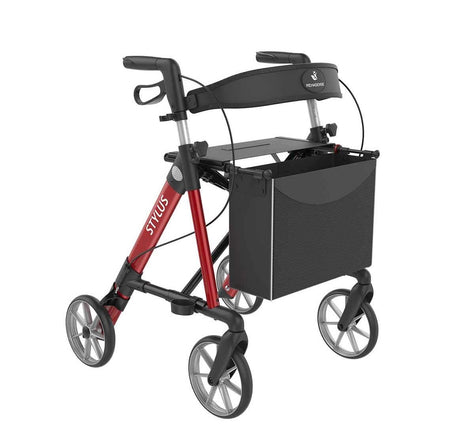 stylus rollator red