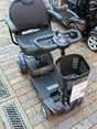 Pre-owned Cosmic 4mph boot scooter in blue - front view